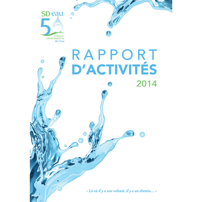 SDeau50, rapport d'activités 2014